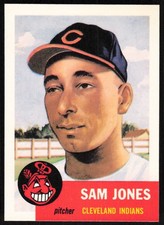 1991 Topps Archives 1953 #6 Sam Jones   - FREE SHIPPING