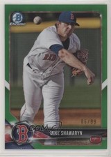 2018 Bowman Draft Chrome Green Refractor 86/99 Mike Shawaryn #BDC-101 kh7