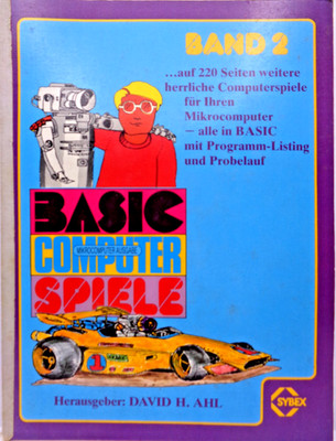 BASIC COMPUTER SPIELE BAND 2 (SYBEX - BUCH) #3DE