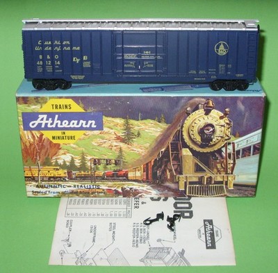 Athearn HO / 1337 B&O 50' O.B. Kastenwagen / Originalverpackt
