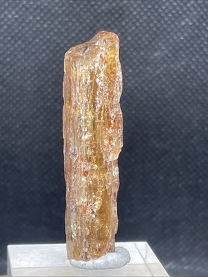 Double Terminated Etched Imperial Topaz 8.96 Grams Brazil 4.6cm