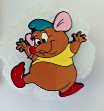 GUS "CINDERELLA" ENAMEL PIN- SHIP ALL THE PINS YOU BUY FOR $4.99-VISIT OUR STORE