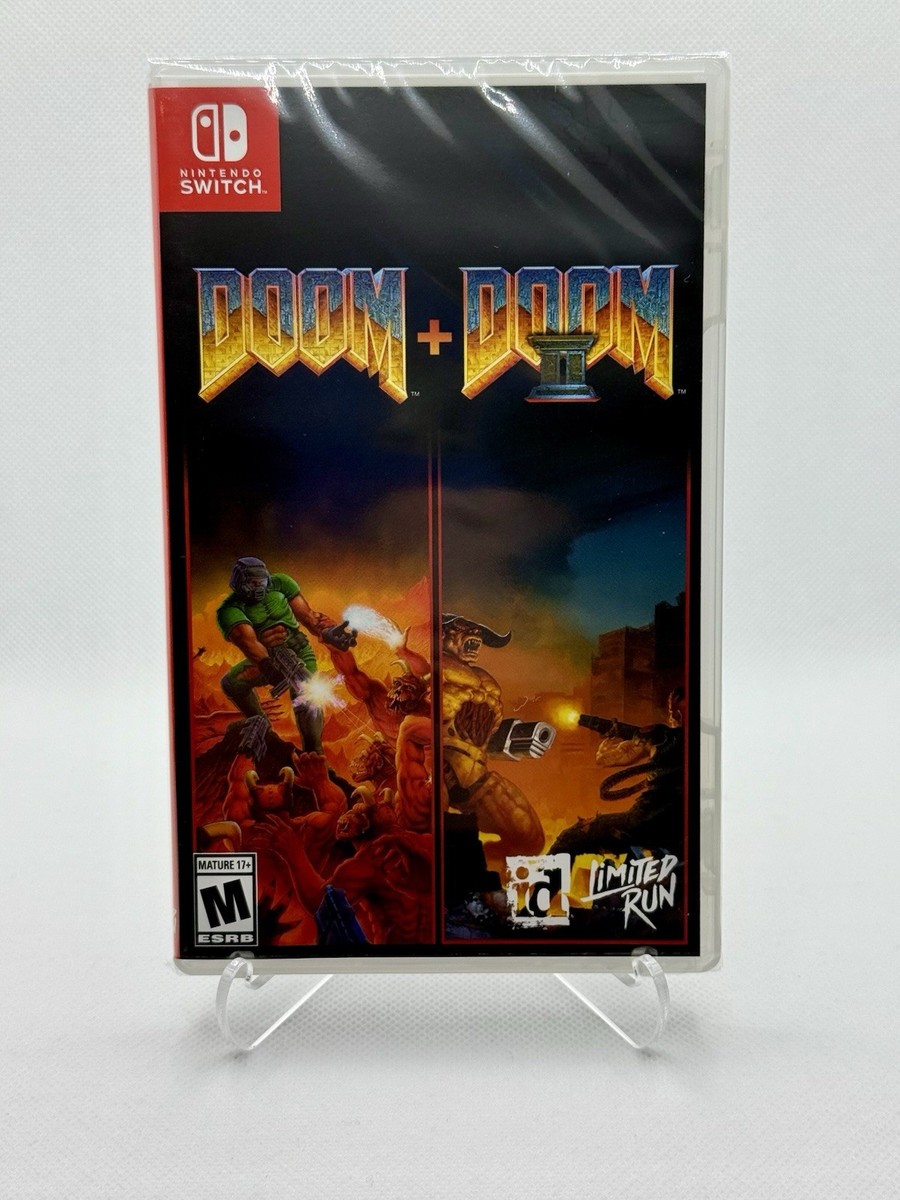 Doom + Doom II - Standard Edition - Limited Run - Nintendo Switch