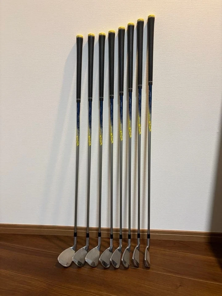 Juego de plancha Bridgestone TOUR B JGR HF2 8 piezas 5-Pw-Aw-Sw Flex R regular TG1-IR RH Foto 2 de 4