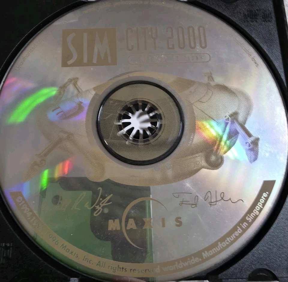 SimCity 2000 Special Edition CD ROM Maxis PC Game Free Postage - Image 3 of 3