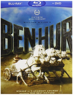 Ben-Hur 50th Anniversary 4-Disc Blu-ray Combo Pack (BD/DVD)