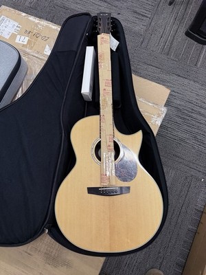 Enya EA-Q1 Acoustic Guitar with OGB 41 Inch Solid Sitka Spruce Top#1
