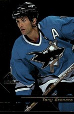 1997-98 SP Authentic #135 Tony Granato San Jose Sharks Hockey Card