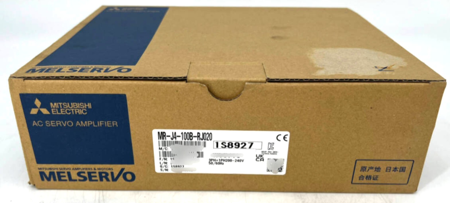 Mitsubishi Servo Driver Amplifier MR-J4-100B-RJ020 Unused In Storage