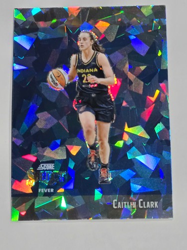 Caitlin Clark [Ice] #20 2025 Panini Select WNBA Score Throwback card