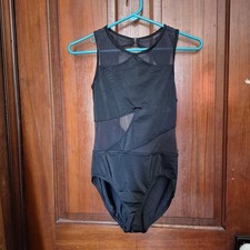 Balera Black Leotard Small Adult Dancewear Gymnastics