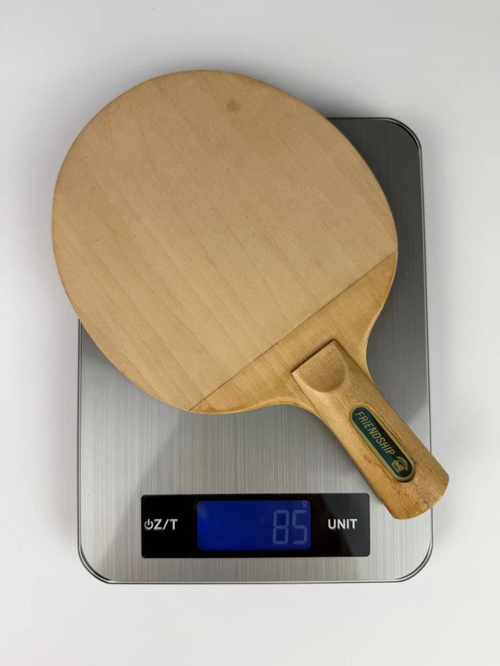 Hoja de tenis de mesa Friendship Penhold mango corto - enviada desde EE. UU. Foto 2 de 4