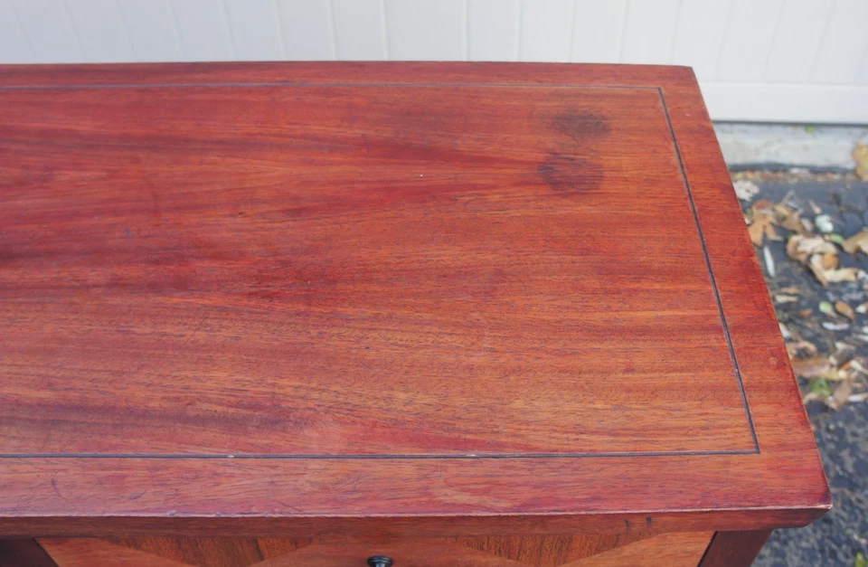 Baúl de almacenamiento vintage MCM LANE ALTAVISTA Art Deco madera de cedro + cajón sin cerradura difícil de encontrar Foto 4 de 4