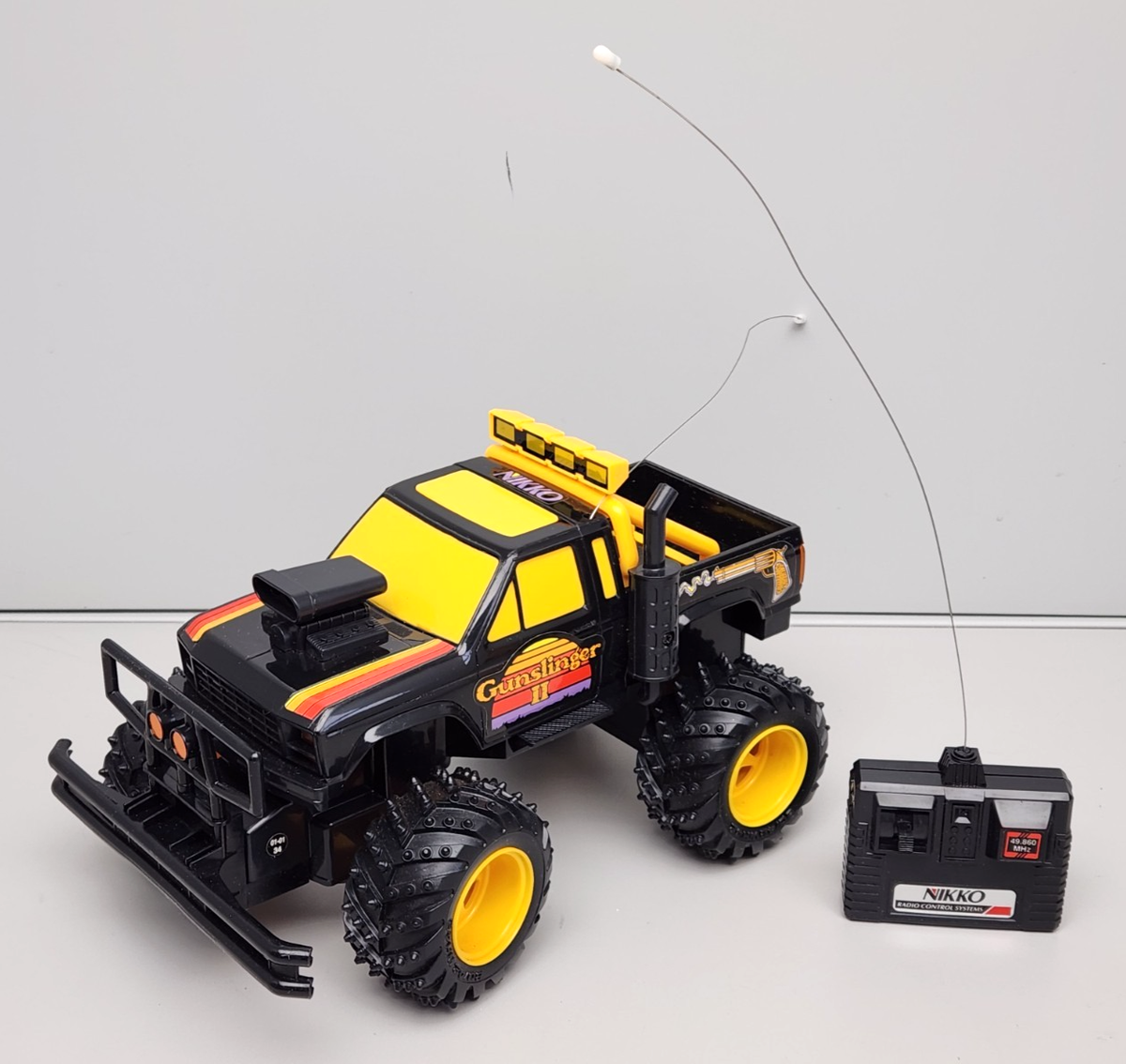 1980's Nikko Gunslinger II Remote Control Pickup Truck RC 18171