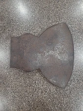 Vintage Broadhead Axe Head T. Robert's Columbus O. Vintage Curved Axe