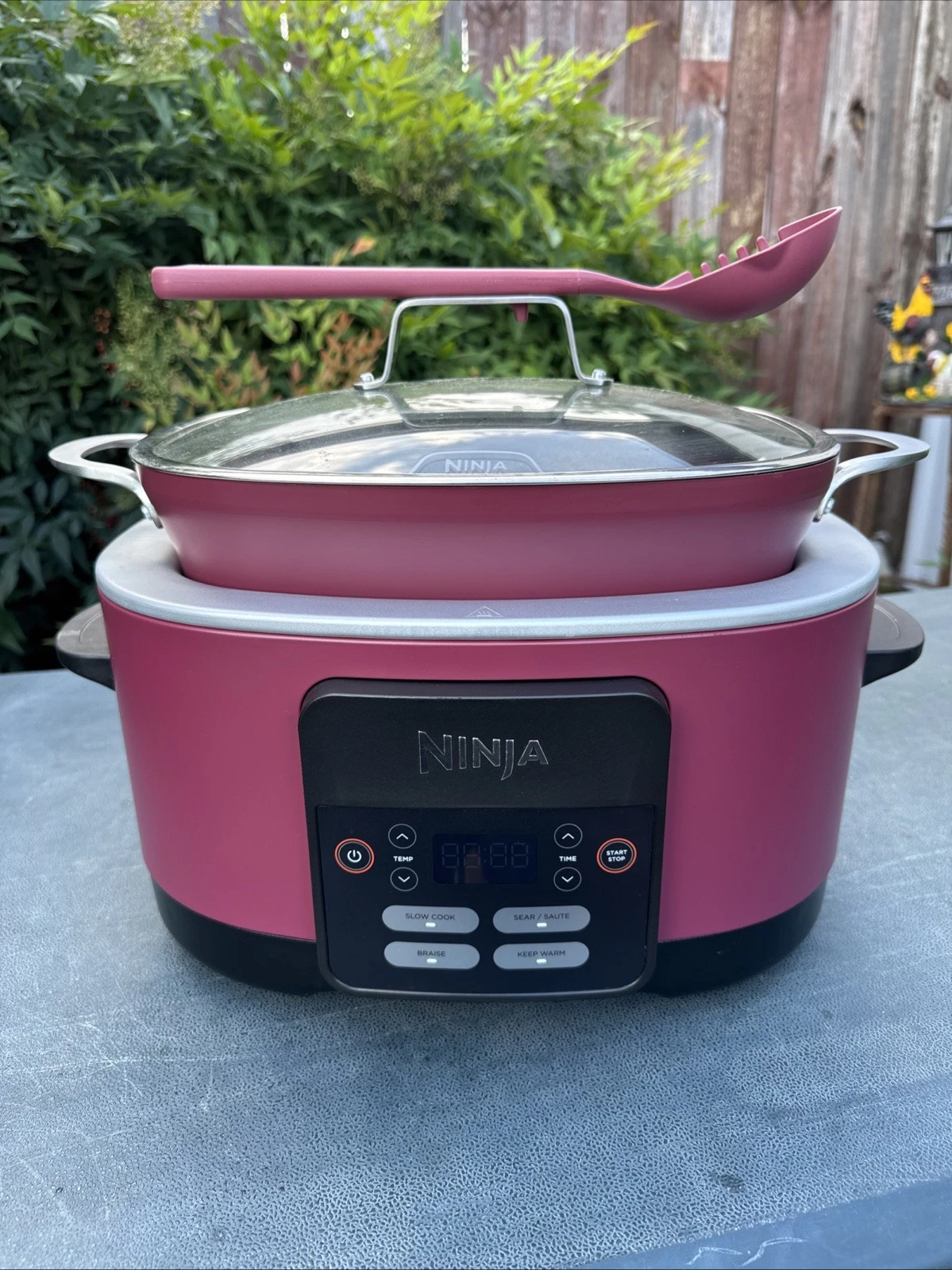 Ninja 10-in-1 Foodi Possible 8.5 Qt Multi-Cooker, MC1000WM Cherry Tarte