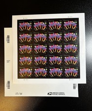 USPS 1288 Celebrate Forever Stamp Sheets FREE SHIPPING 2 Sheets