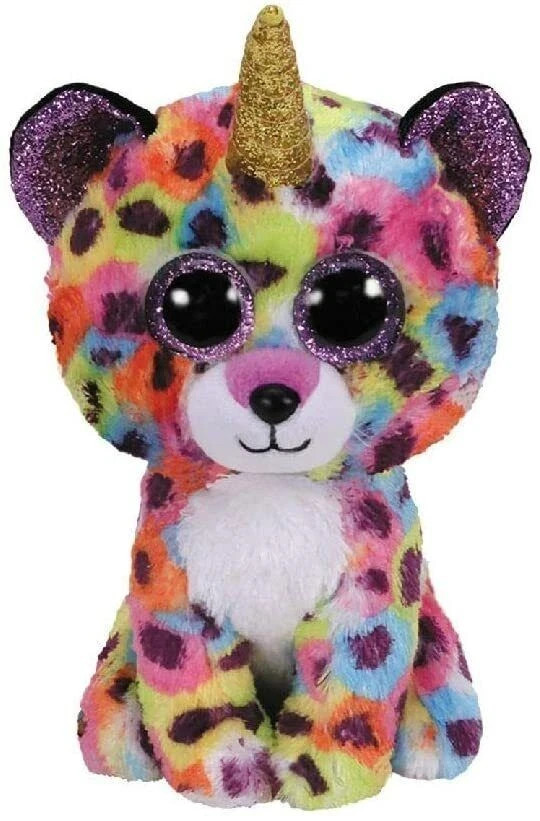 Ty Beanie Boo Boos 36284 Giselle the Leopard with Horn Regular 15cm