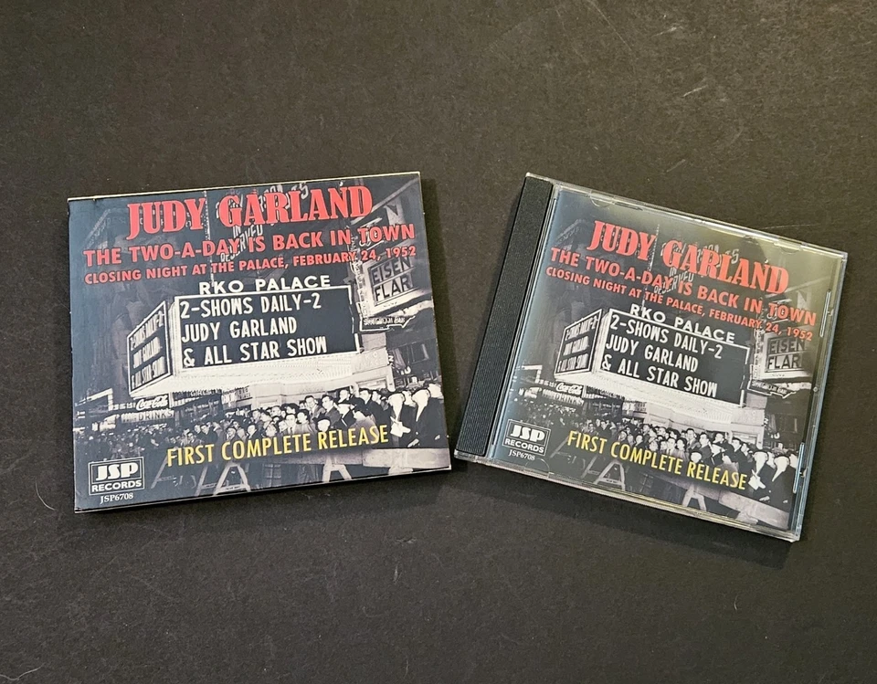JUDY GARLAND 1952 Palace Theater 1951 FIRST COMPLETE RELEASE Closing Night L@@K! Foto 2 de 4