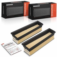 A-Premium 2x Air Filter for BMW X5 E70 X6 E71 E72 M 2008-2014 4.4L 7589641 Front