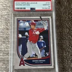 🔥2018 TOPPS BIG LEAGUE SHOHEI OHTANI #141 ROOKIE CARD - LA ANGELS - PSA 10🔥