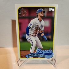 2024 Topps Update Series - 1989 Topps Baseball Bobby Witt Jr. #89US-48