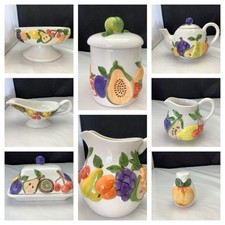 Rayware Country Kitchen - Choice of Pieces -Vintage Fruit Ceramics - Unused