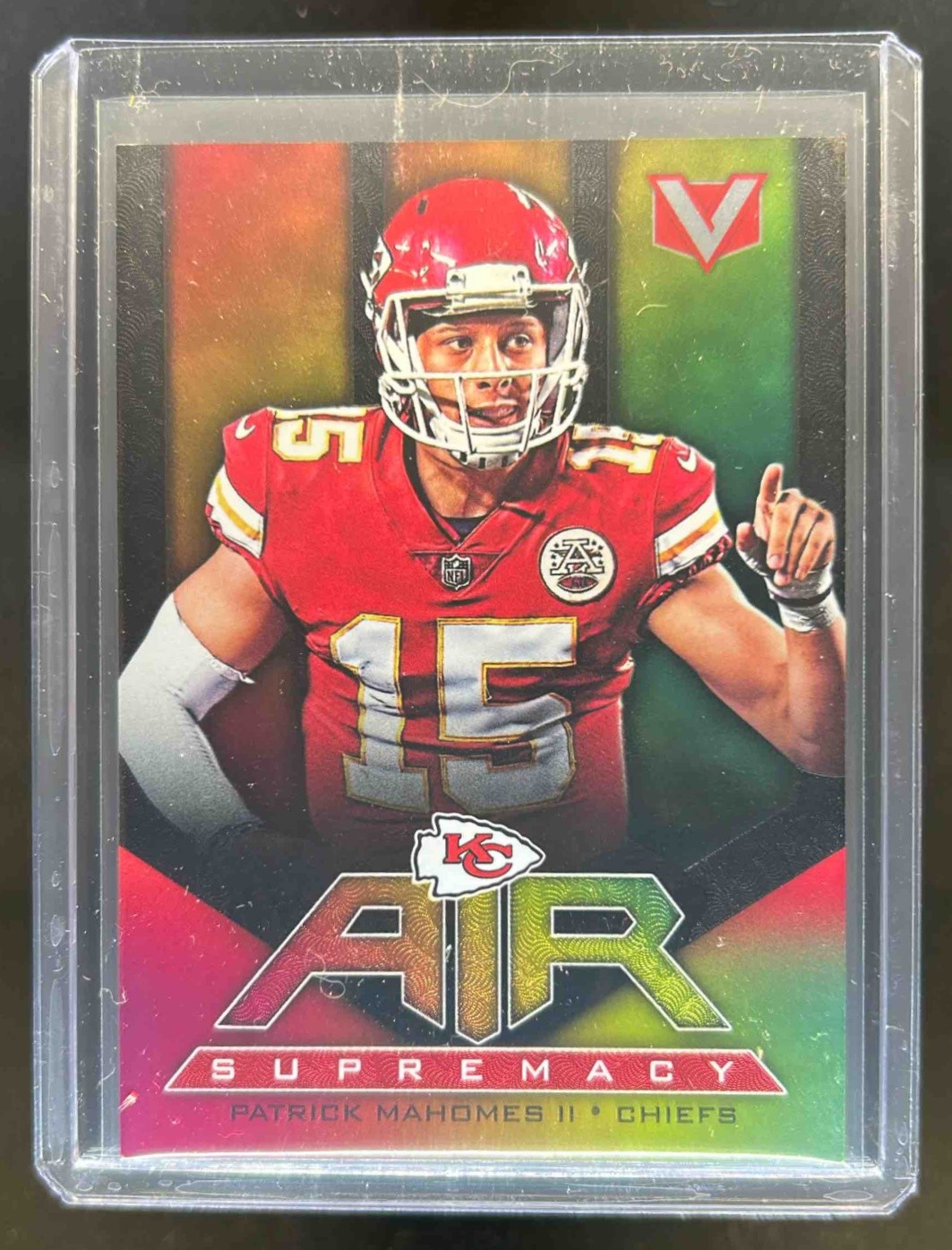 2017 Panini Vertex Patrick Mahomes II Air Supremacy Rookie RC #AS-21 Chiefs