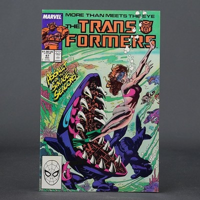 THE TRANSFORMERS #47 Marvel Comics 1988 (W/CA) Budiansky (A) Delbo 250730