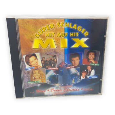 Super Schlager Mix Hit Auf Hit CD Album Compilation Wind Paldauer Andy Borg 1998