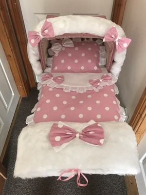 dolls pram blanket sets