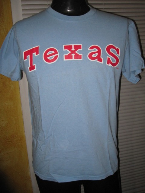 texas rangers powder blue shirt