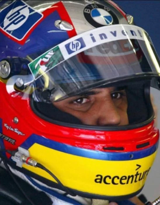 NEW RARE 1:5 Casco Helmet F1 JUAN PABLO MONTOYA 2003 SPARK no Minichamps - Immagine 2 di 4