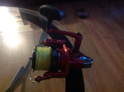 fishing rod holder for airplane Daiwa Coastal TWS 80 Left Hand Baitcast Reel tournament friendly design perfect for Color:Brown Craw Orange Belly Daiwa Exceler LT 2017