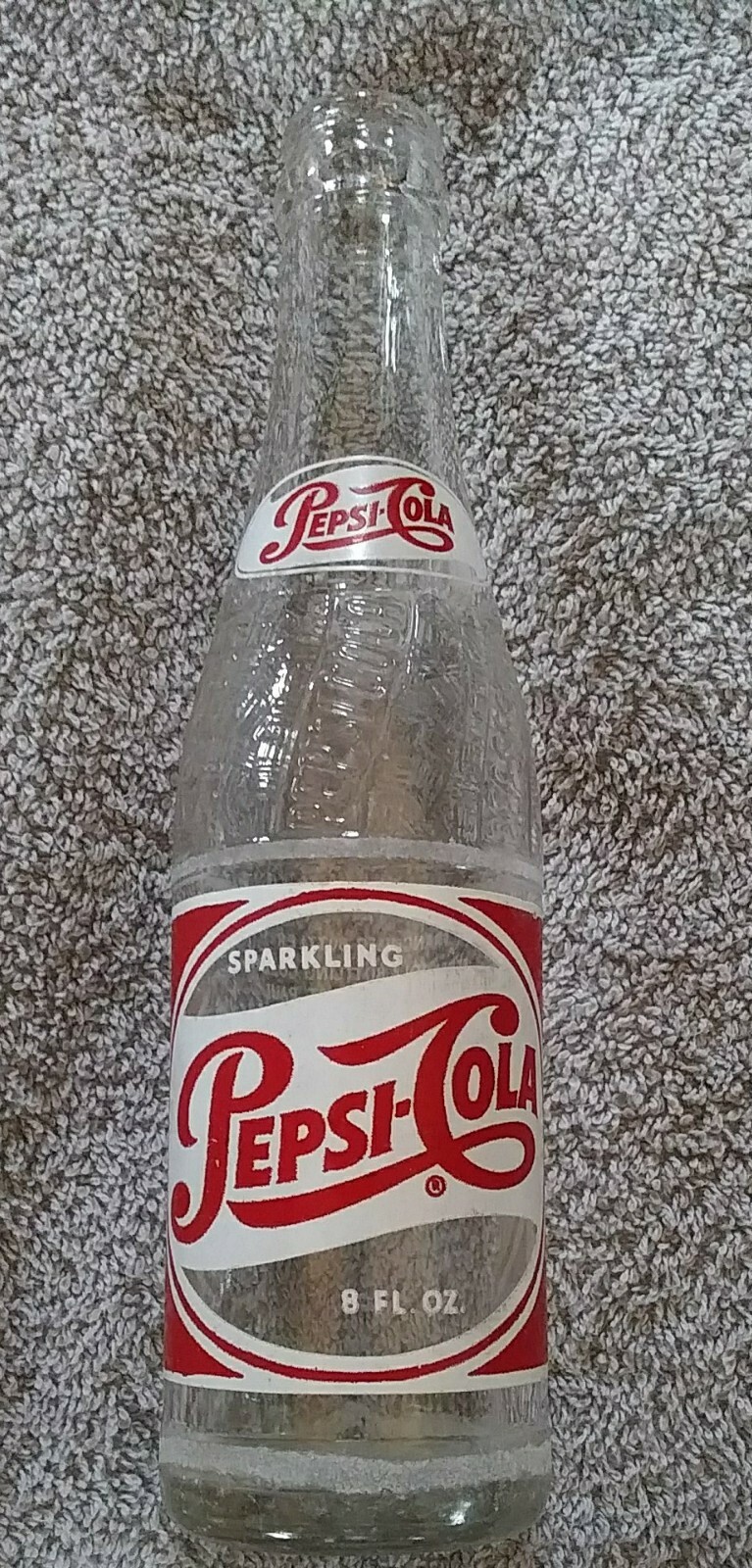 VINTAGE Pepsi Cola Glass Bottle 1950’s 8oz - MINNEAPOLIS & ST. PAUL , MINNESOTA