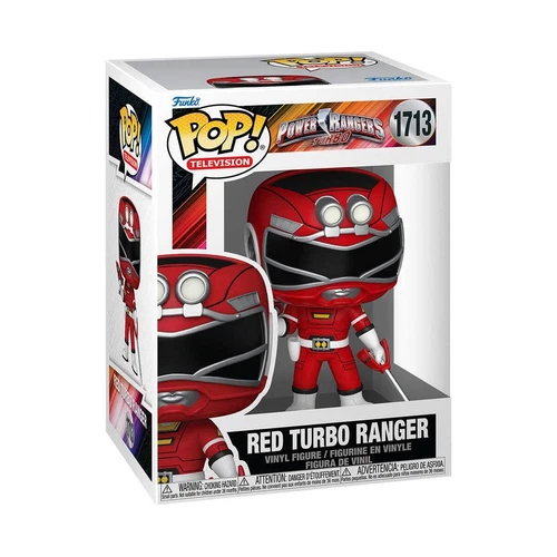 Figura Vinilo Red Turbo Ranger Funko Pop #1713 Power Rangers 2025 PRE-ORDEN | NUEVO
