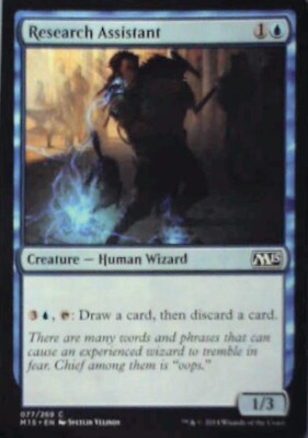 Research Assistant - Magic 2015 (M15): #77, Magic: The Gathering Nm R108