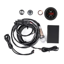 Universal Air/Fuel Ratio Gauge Kits 52MM AFR O2 Oxygen Sensor Controller Gauge