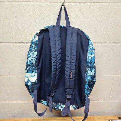 JANSPORT Black Label Superbreak Blue Sketch Floral Backpack Buy JanSport Black Label Superbreak Blue Sketch Floral at  main image 4