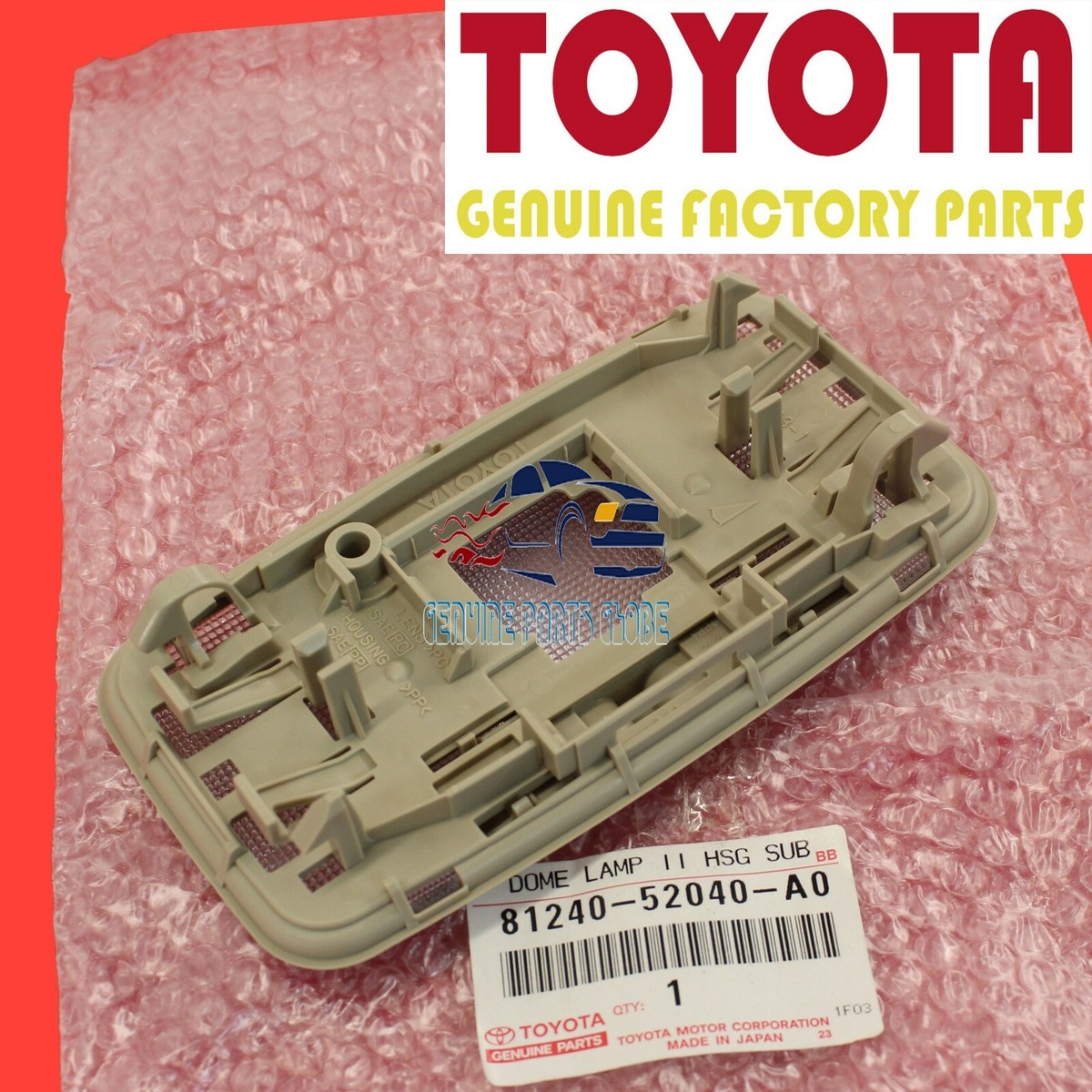 NEW GENUINE OEM TOYOTA 06-08 RAV4 IVORY COLOR FRONT OVERHEAD LAMP