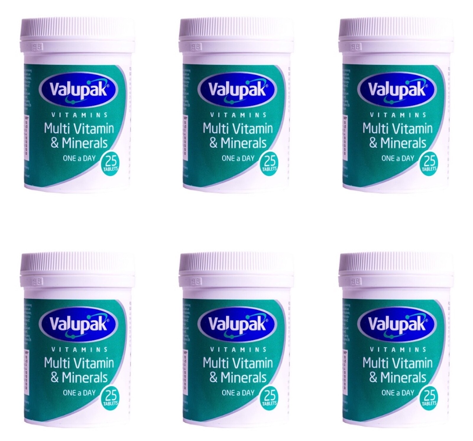 Valupak Multivitamin & Mineral Tablets Pack Of 25 - Image 7