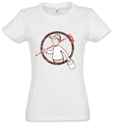 Painter VI Damen T-Shirt Artist To Paint Handcraft Craft Craftsmen Artisans
