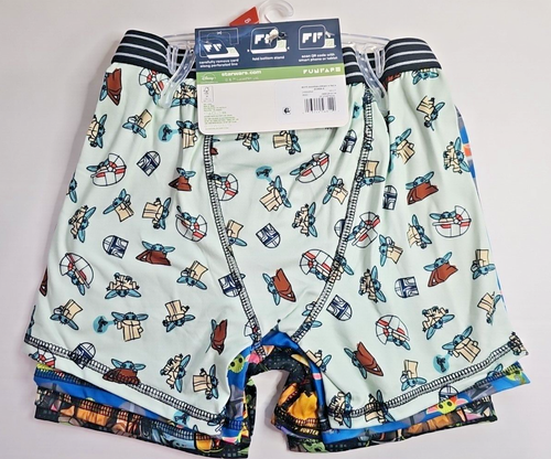 Star Wars Mandalorian Boys 4 Pk Boxer Briefs Underwear Size 8 NEW Tags - Picture 2 of 8