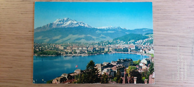 Postkarte Luzern und Pilatus 24.07.1959 gel_10