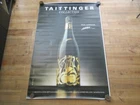 ORIGINAL FRENCH POSTER CHAMPAGNE TAITTINGER COLLECTION BY ARMAN  4X6FT