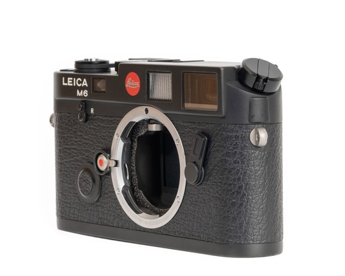 Cuerpo de cámara fotográfica telémetro Leica M6 pintura negra 179xxxx - Imagen 3 de 15