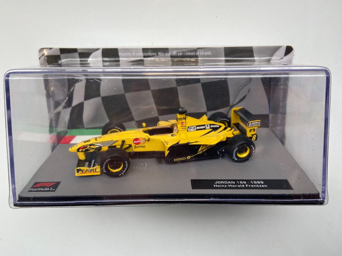 HEINZ-HARALD FRENTZEN JORDAN 199 1999 (SCALE 1:43) FORMULA 1 CAR
