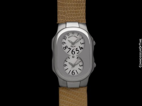 Philippe Stein Damen Dual Time Uhr - OWNED & WORN BY OLIVIA NEWTON-JOHN - Bild 3 von 11