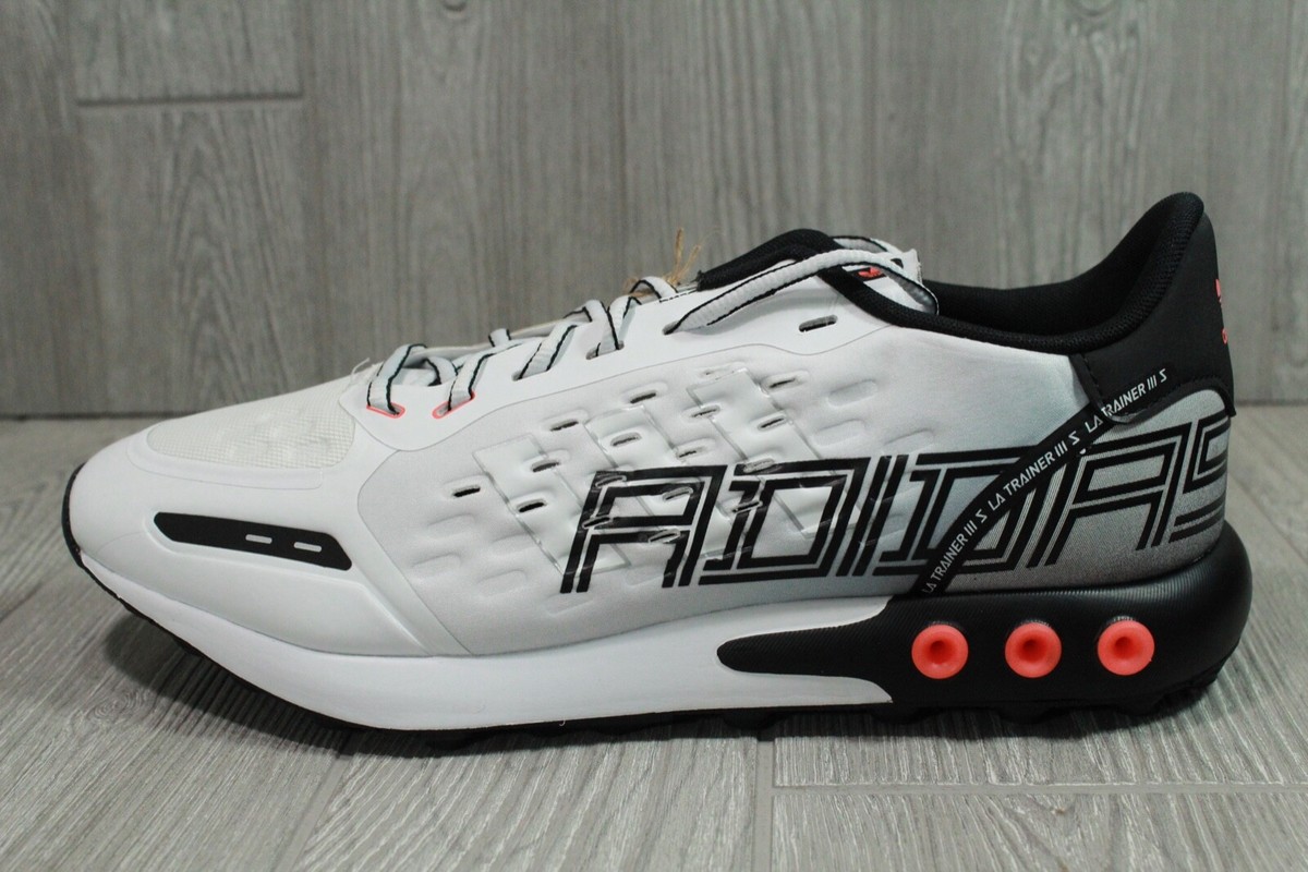 La-La　3点 Adidas Originals LA Trainer III White Black Red Comfort GZ2677
