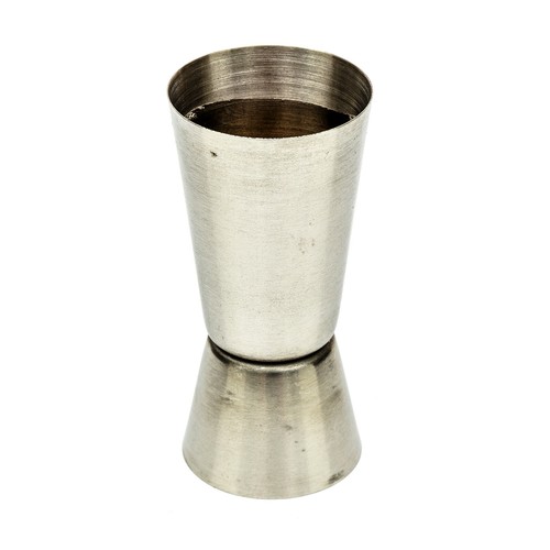 Single Double Spirit Measure Cup Shot Shorts Drink Cocktail Measure Jigger Steel - Picture 6 of 7